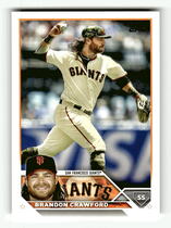 2023 Topps Base Set #66 Brandon Crawford