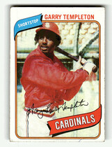 1980 Topps Base Set #587 Garry Templeton