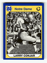 1990 Collegiate Collection Notre Dame 200 #141 Larry Conjar