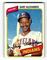 1980 Topps Base Set #141 Gary Alexander