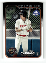 2024 Topps Pro Debut #PD-9 Cole Carrigg