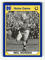 1990 Collegiate Collection Notre Dame 200 #154 Neil Worden