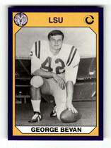 1990 Collegiate Collection LSU #122 George Bevan