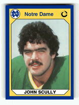 1990 Collegiate Collection Notre Dame 200 #12 John Scully