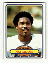 1980 Topps Base Set #515 Nat Moore