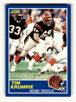 1989 Score Base Set #69 Tim Krumrie