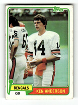 1981 Topps Base Set #115 Ken Anderson
