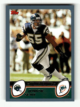 2003 Topps Base Set #98 Junior Seau