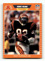 1989 Pro Set Base Set #60 Rodney Holman