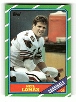 1986 Topps Base Set #327 Neil Lomax