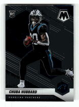 2021 Panini Mosaic #325 Chuba Hubbard