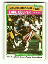 1981 Topps Base Set #331 Earl Cooper