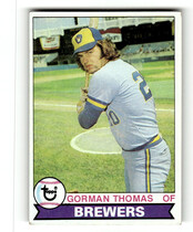 1979 Topps Base Set #376 Gorman Thomas