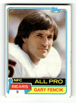 1981 Topps Base Set #40 Gary Fencik