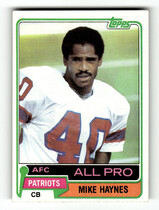 1981 Topps Base Set #230 Mike Haynes