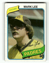 1980 Topps Base Set #557 Mark Lee