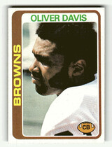 1978 Topps Base Set #288 Oliver Davis