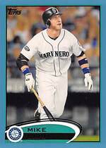 2012 Topps Wal Mart Blue Border Series 2 #606 Mike Carp