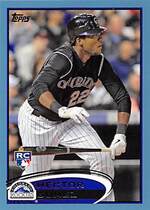 2012 Topps Wal Mart Blue Border Series 2 #534 Hector Gomez
