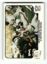 1977 Fleer Team Action #18 New England Patrio