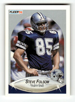 1990 Fleer Base Set #387 Steve Folsom