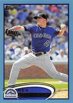 2012 Topps Wal Mart Blue Border Series 1 #72 Rex Brothers