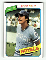 1980 Topps Base Set #492 Todd Cruz