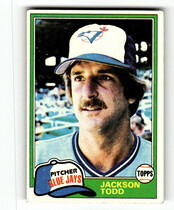 1981 Topps Base Set #142 Jackson Todd