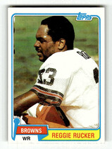 1981 Topps Base Set #9 Reggie Rucker