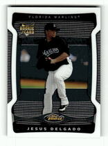2009 Finest Base Set #150 Jesus Delgado