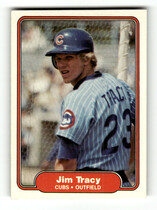 1982 Fleer Base Set #605 Jim Tracy