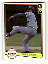 1982 Donruss Base Set #226 Mike Parrott