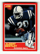 1989 Score Base Set #193 Albert Bentley