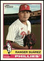 2025 Topps Heritage High Number #657 Ranger Suarez
