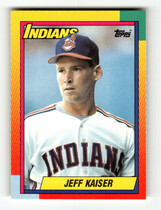 1990 Topps Traded Factory Set (White Stock Back) #49T Jeff Kaiser