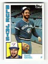 1984 Topps Base Set #256 Dave Geisel