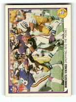 1983 Fleer Team Action #31 Vikings