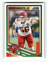 2025 Score Base Set #158 George Karlaftis
