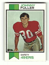 1973 Topps Base Set #207 Johnny Fuller