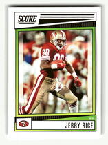 2022 Score Base Set #170 Jerry Rice