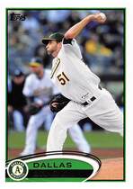 2012 Topps Base Set Series 2 #577 Dallas Braden