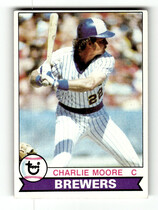 1979 Topps Base Set #408 Charlie Moore