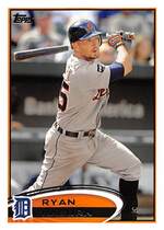 2012 Topps Base Set Series 1 #282 Ryan Raburn