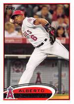 2012 Topps Base Set Series 1 #189 Alberto Callaspo