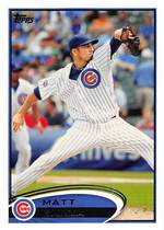 2012 Topps Base Set Series 1 #114 Matt Garza