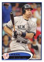 2012 Topps Base Set Series 1 #110 Mark Teixeira