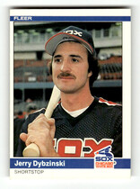 1984 Fleer Base Set #57 Jerry Dybzinski