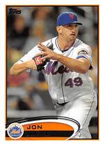 2012 Topps Base Set Series 1 #49 Jon Niese