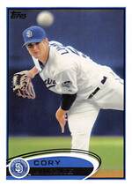 2012 Topps Base Set Series 1 #23 Cory Luebke