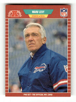 1989 Pro Set Base Set #34 Marv Levy